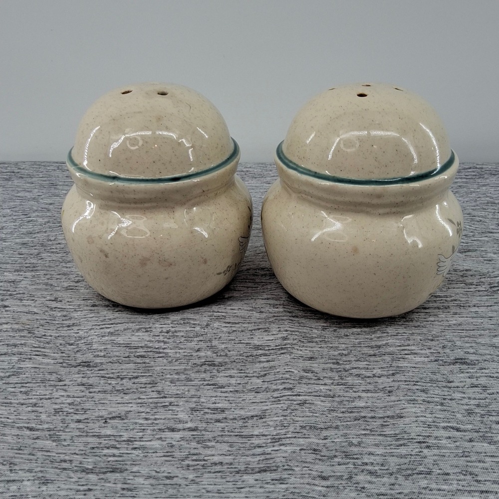 Vintage International China Marmalade Goose Salt & Pepper Shakers Some Wear - Picture 4 of 7